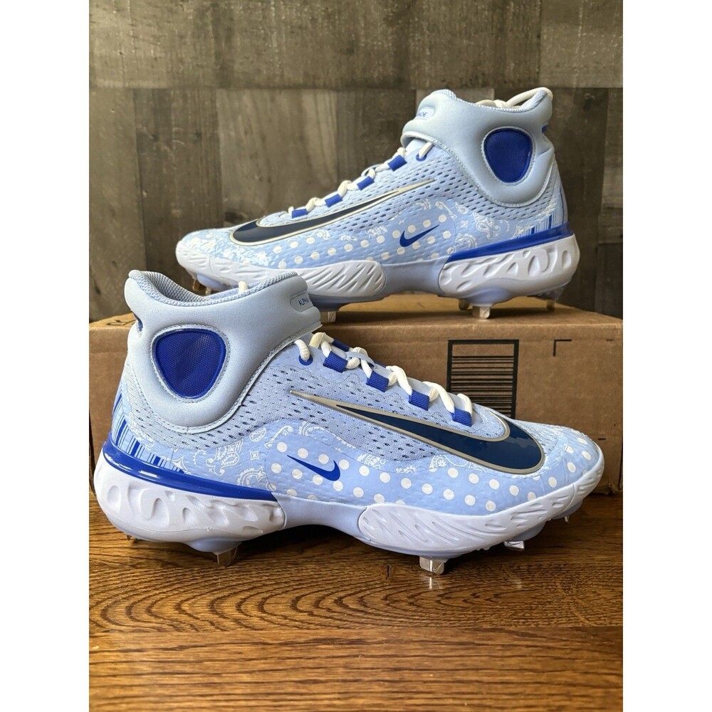 Nike Alpha Huarache Elite 4 PE Father's Day Baseball Cleat Size 12.5 HV6885-400
